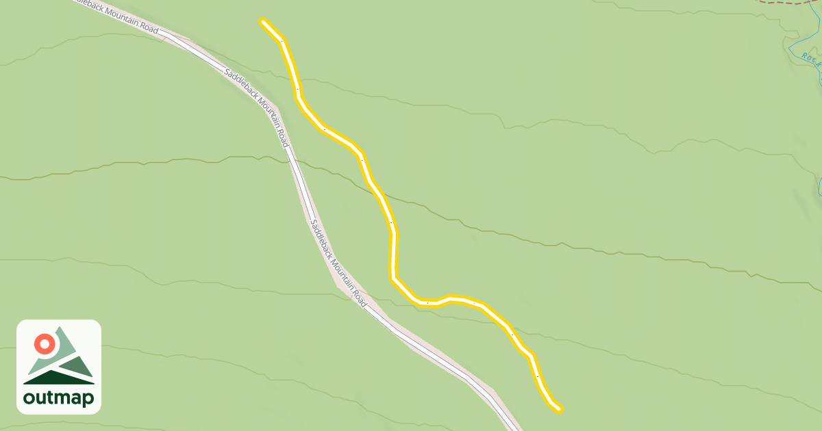 Map of Larry Hall Trail
