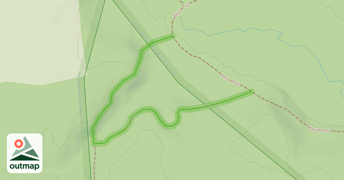 Map of Mudbypass in St. Mary's