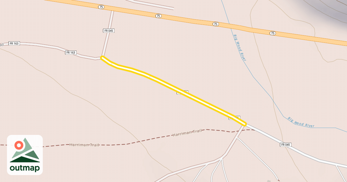 Map of North Easley Hot Springs Road