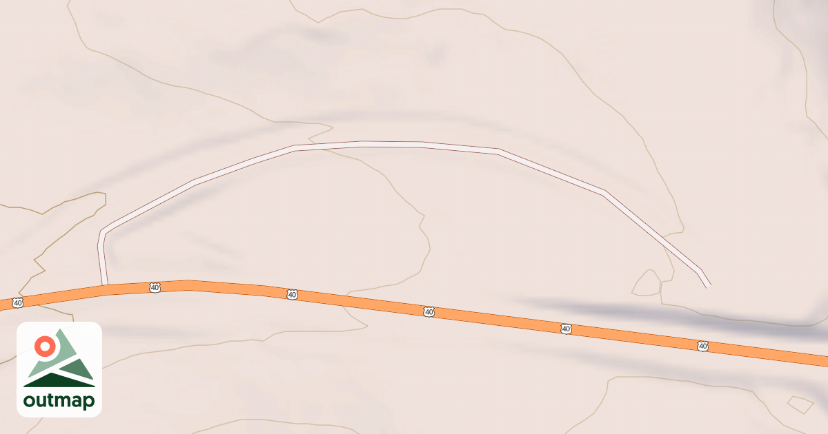 Map of HIGHWAY 40 OVERLOOK