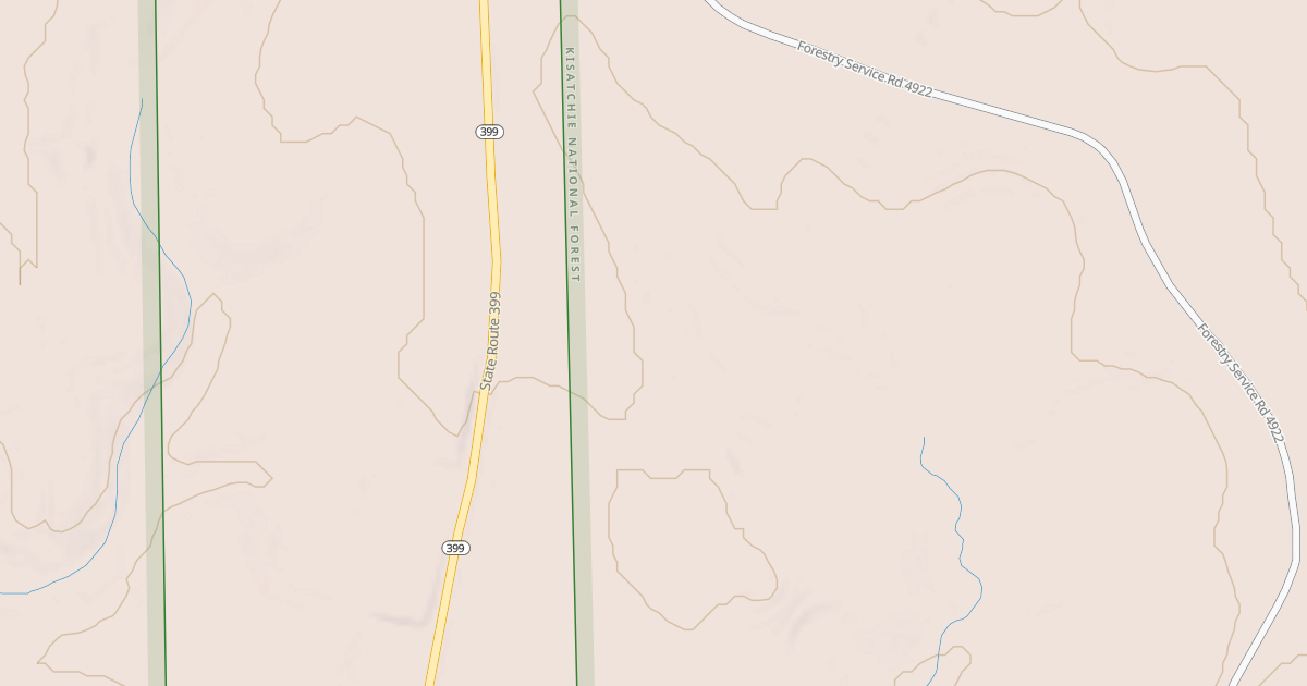 Map preview of USFS Motor Vehicle Use Map Roads {B79FFF01-0E6D-4079-A789-2C076E7F24F9}