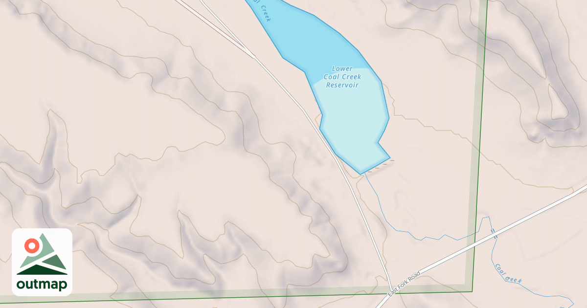 Map of COOK CREEK