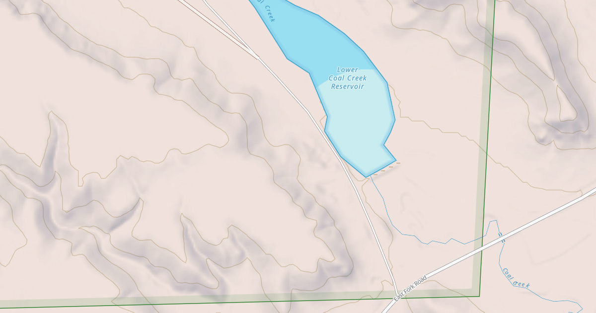Map preview of COOK CREEK