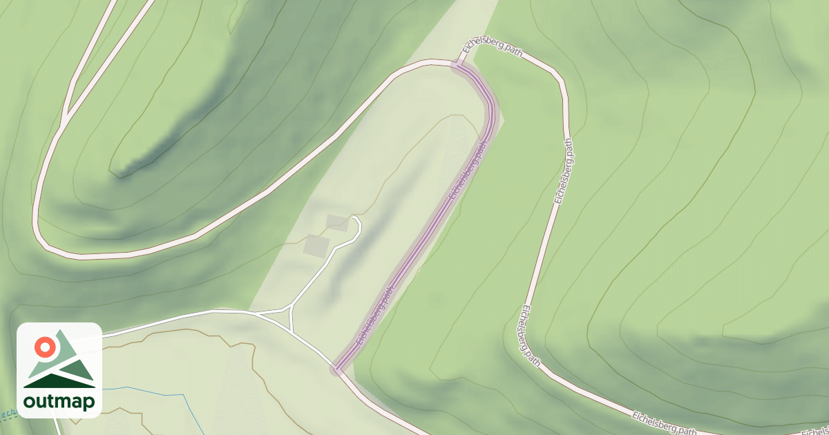 Map of Eichelsberg path