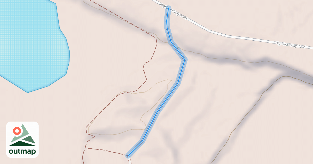 Map of Keewenaw Point Trail