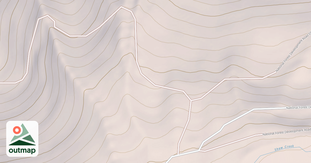 Map of BLACK MT
