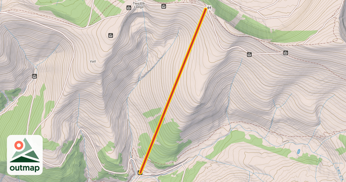 Map of Orient Express Lift