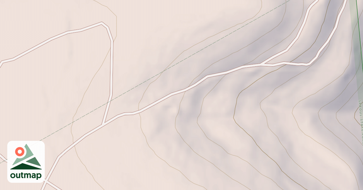 Map of Bloody Skillet ATV Trail