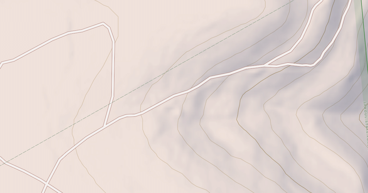 Map preview of Bloody Skillet ATV Trail
