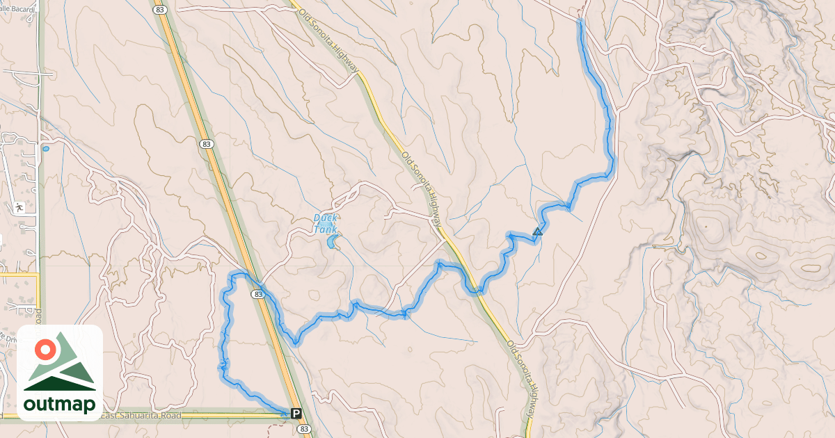 Map of AZT - Las Cinegas