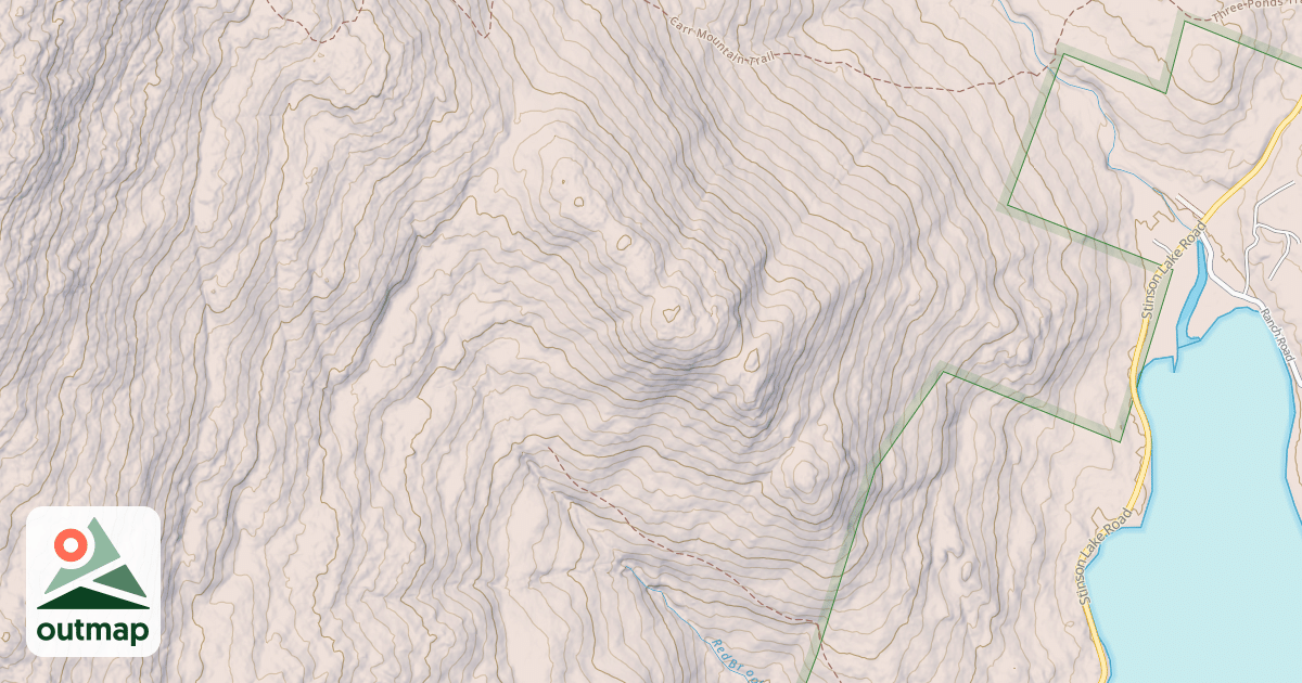 Map of Annies Loop Snomo