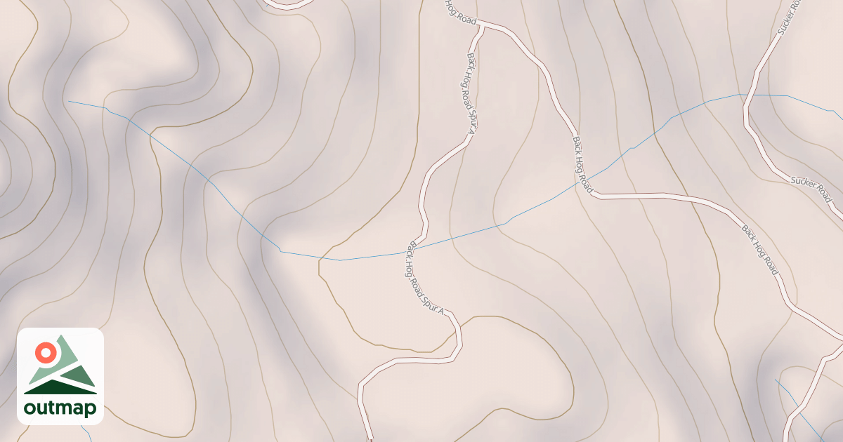 Map of BACK HOG