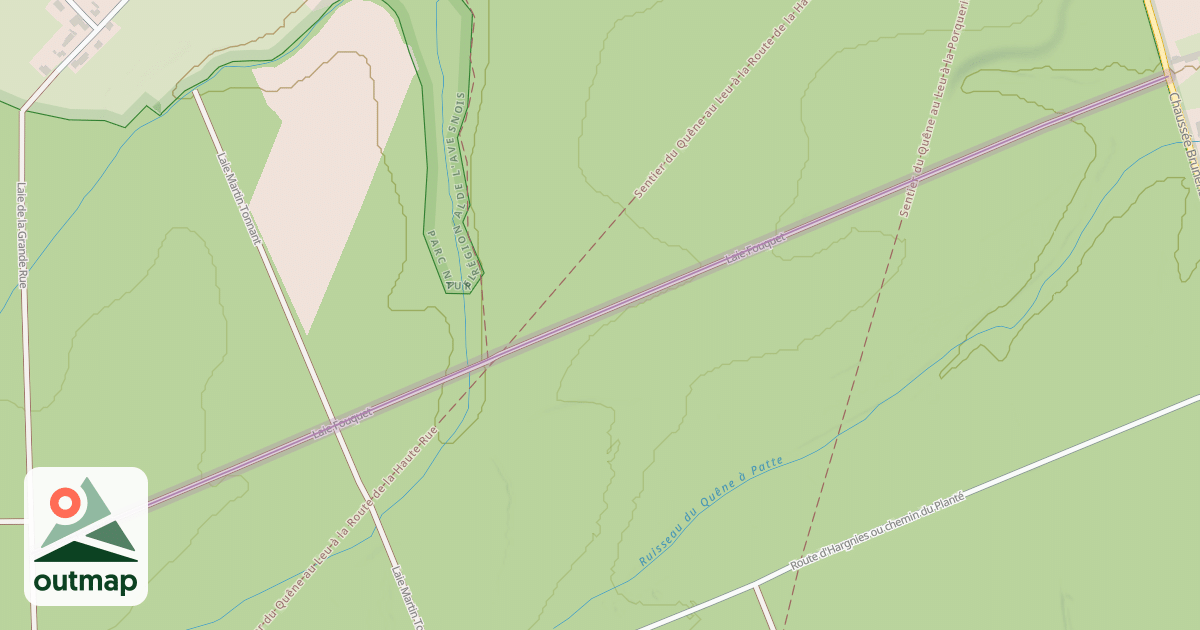 Map of Laie Fouquet