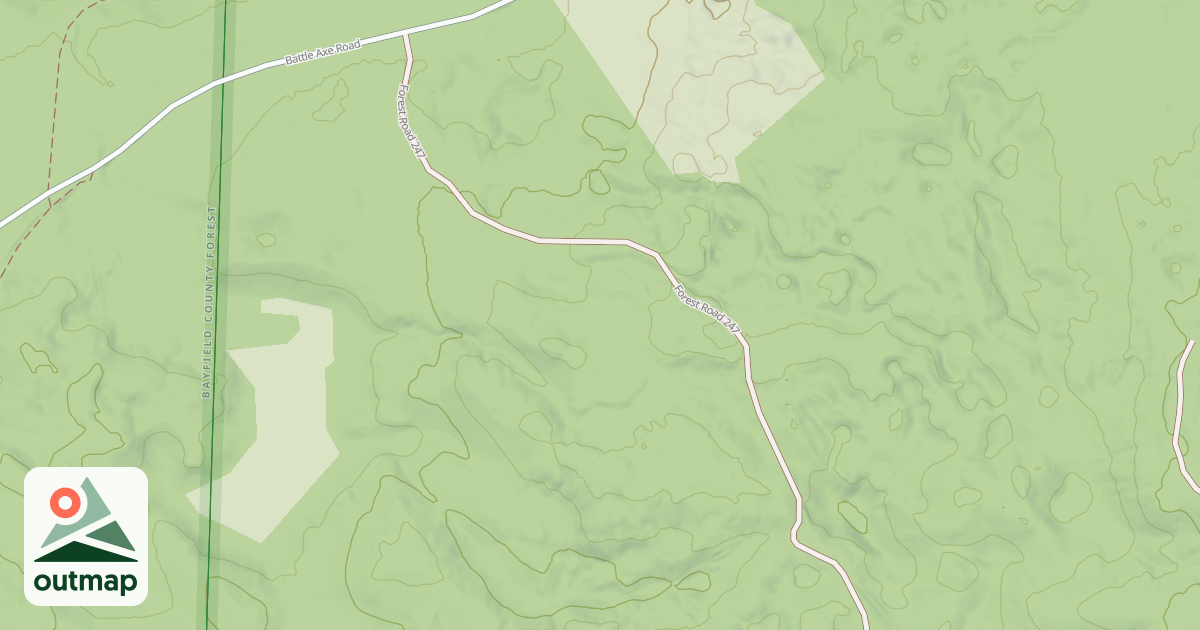 Map of FR 247