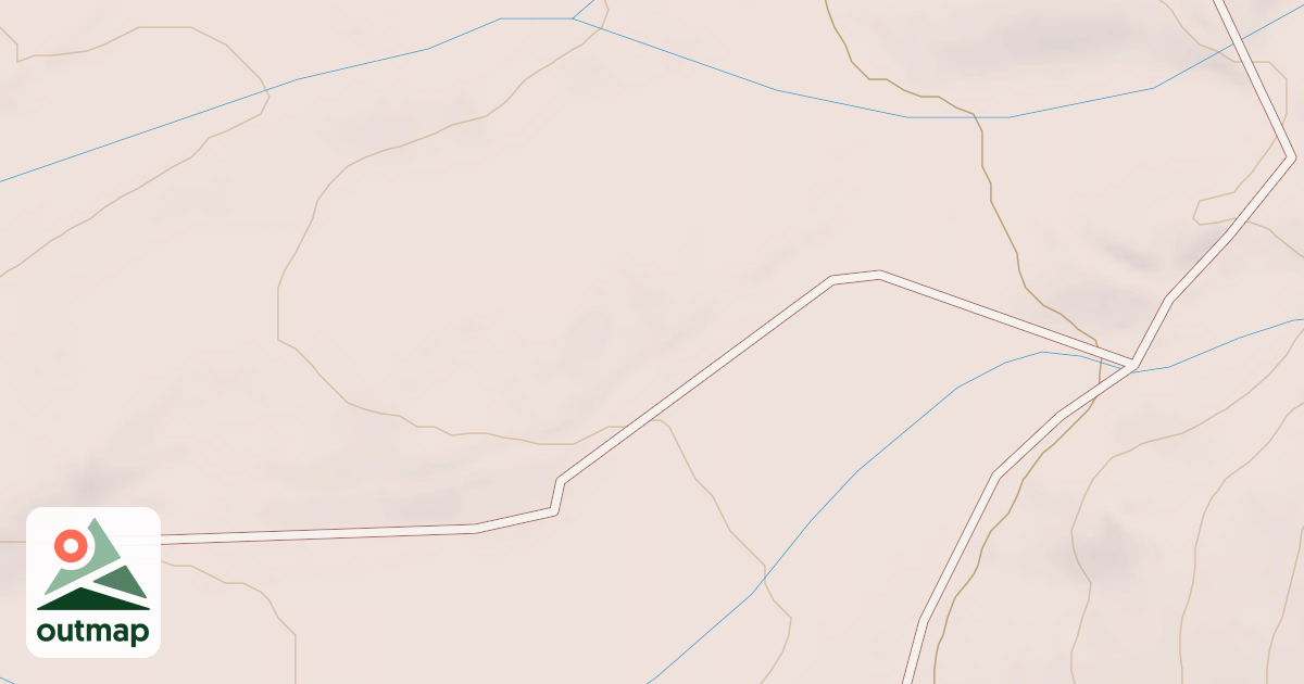 Map of CLARKS PARALLEL SPUR