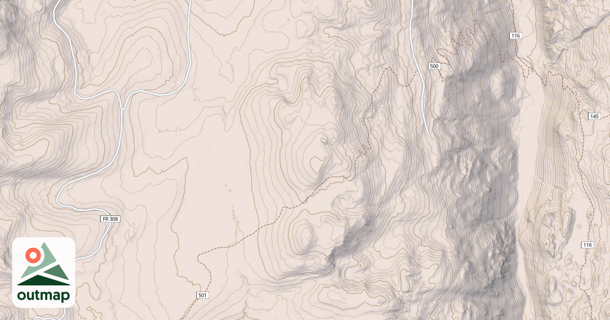 Map of ELK MEADOW