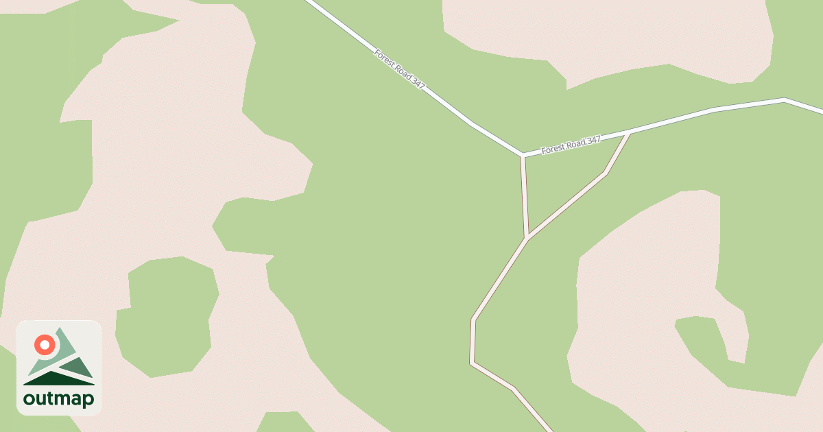 Map of USFS Motor Vehicle Use Map Roads {A53E2789-039B-49F0-B390-A9BDEF005171}
