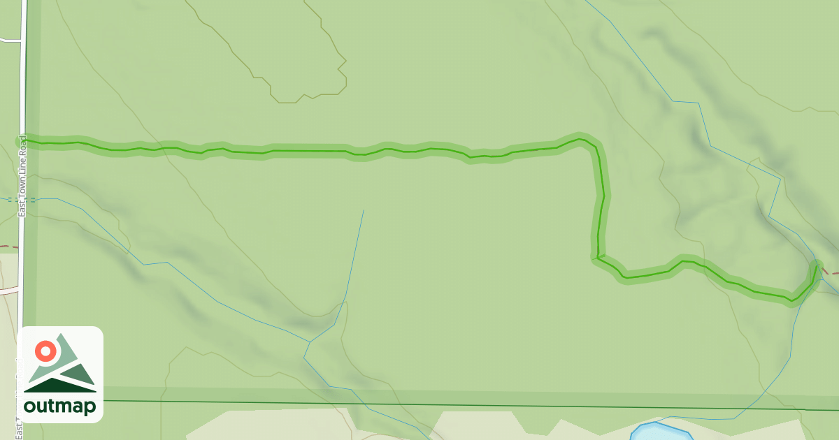 Map of Fred J. Cusimano Westside Overland Trail