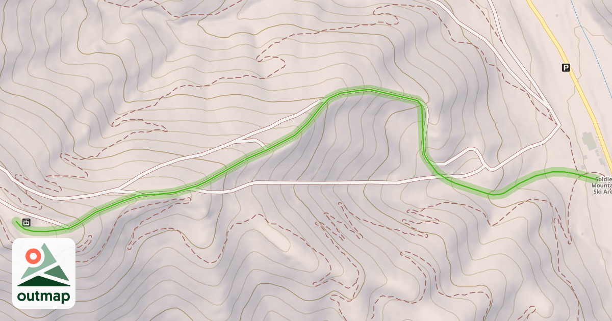 Map of North Ridge