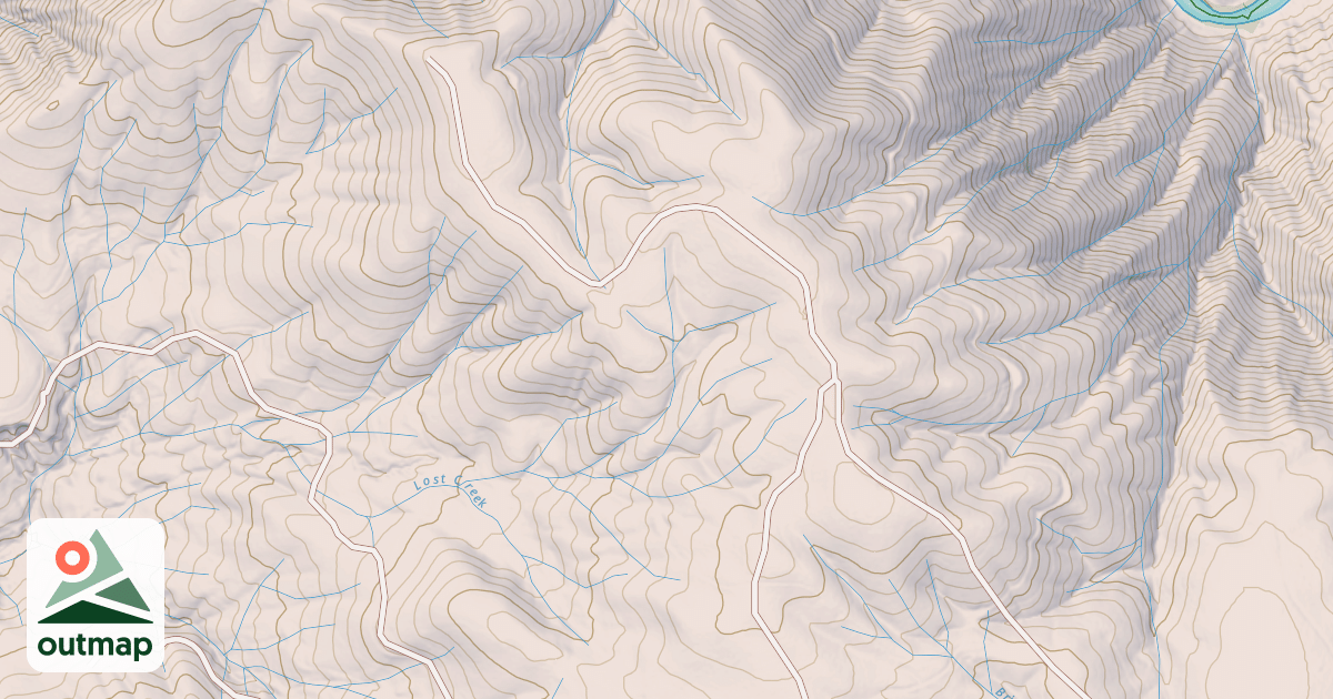 Map of PITTSBURG HILL SPUR