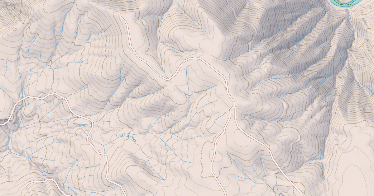 Map preview of PITTSBURG HILL SPUR
