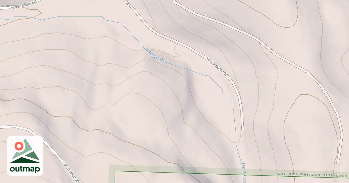 Map of USFS National Forest System Roads {BB9F5B57-82C0-41F1-8A1E-5A1E6B064FEB}