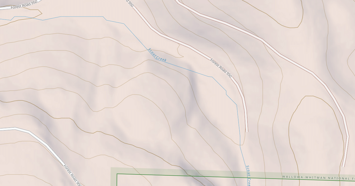 Map preview of USFS National Forest System Roads {BB9F5B57-82C0-41F1-8A1E-5A1E6B064FEB}