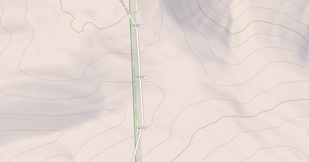 Map preview of USFS National Forest System Roads {E04CD491-5A11-4FB2-A99F-D48CDD37D2C2}