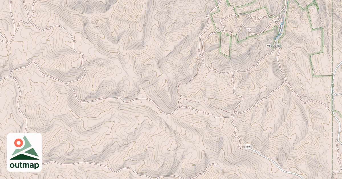 Map of POLE CABIN