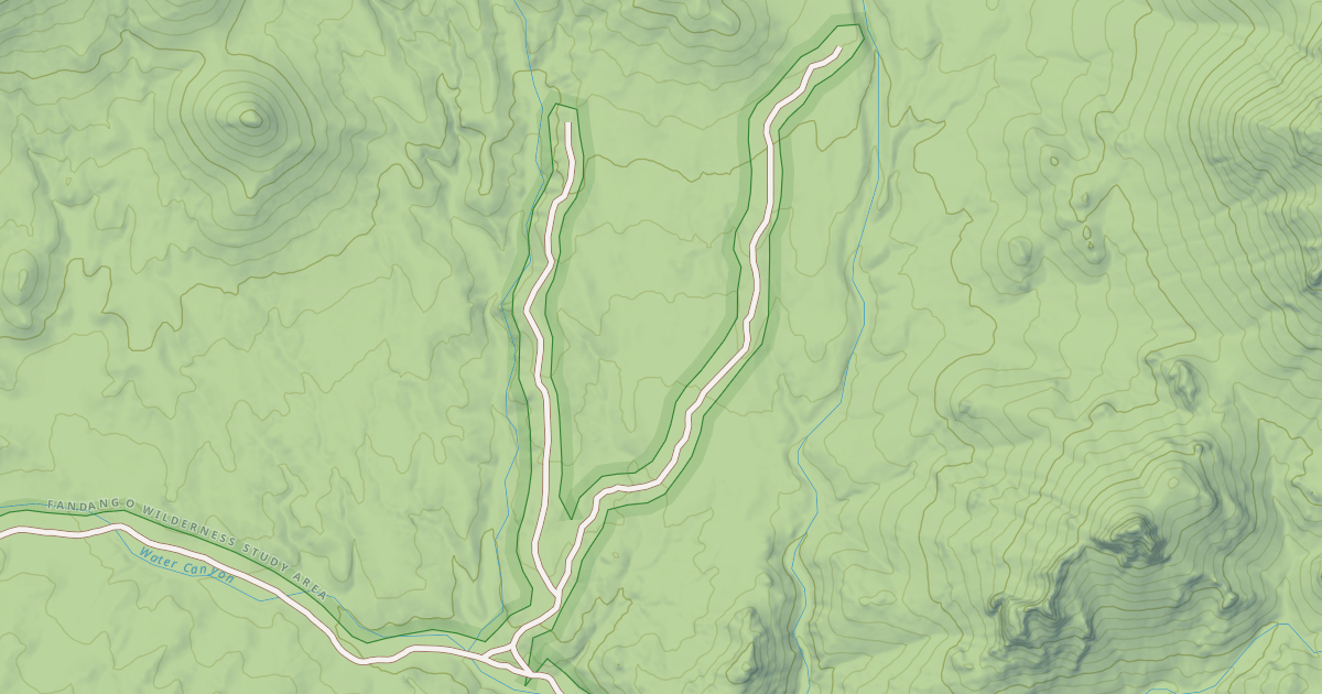Map preview of FOURMILE SPUR A