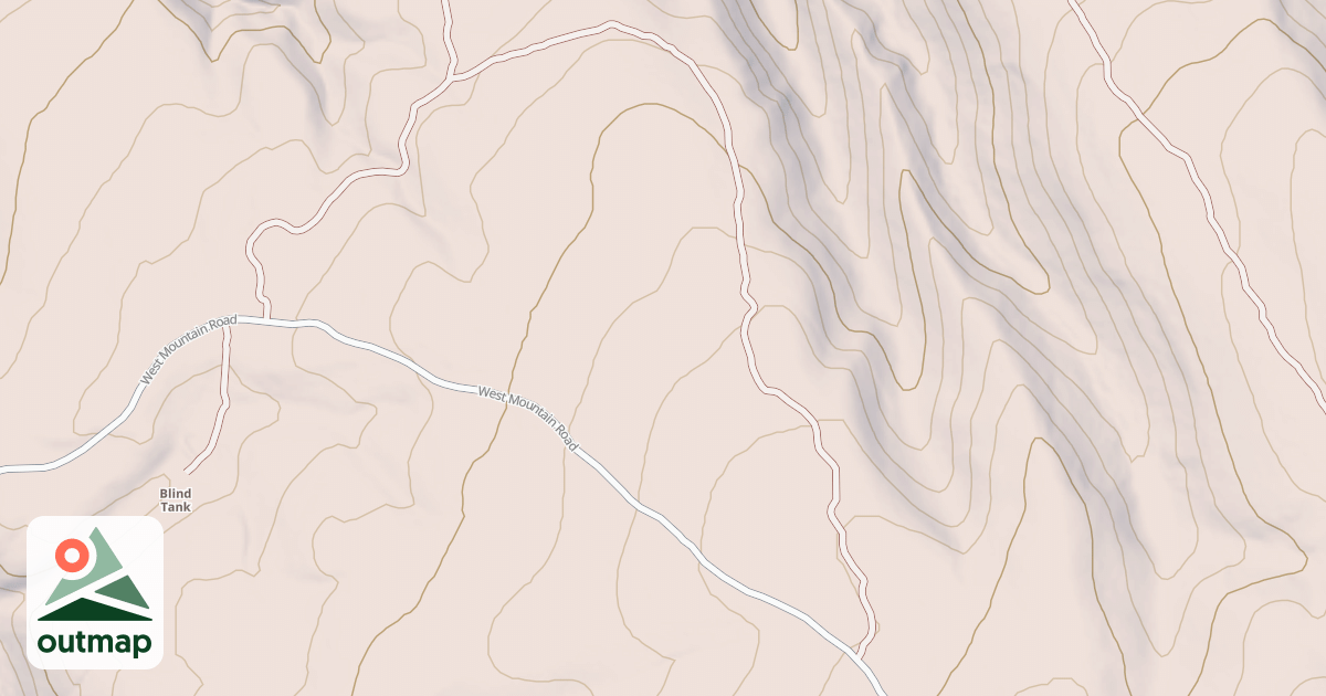 Map of USFS Motor Vehicle Use Map Roads {2EB9CC70-E40D-493B-BE36-BA6A1CBEC363}