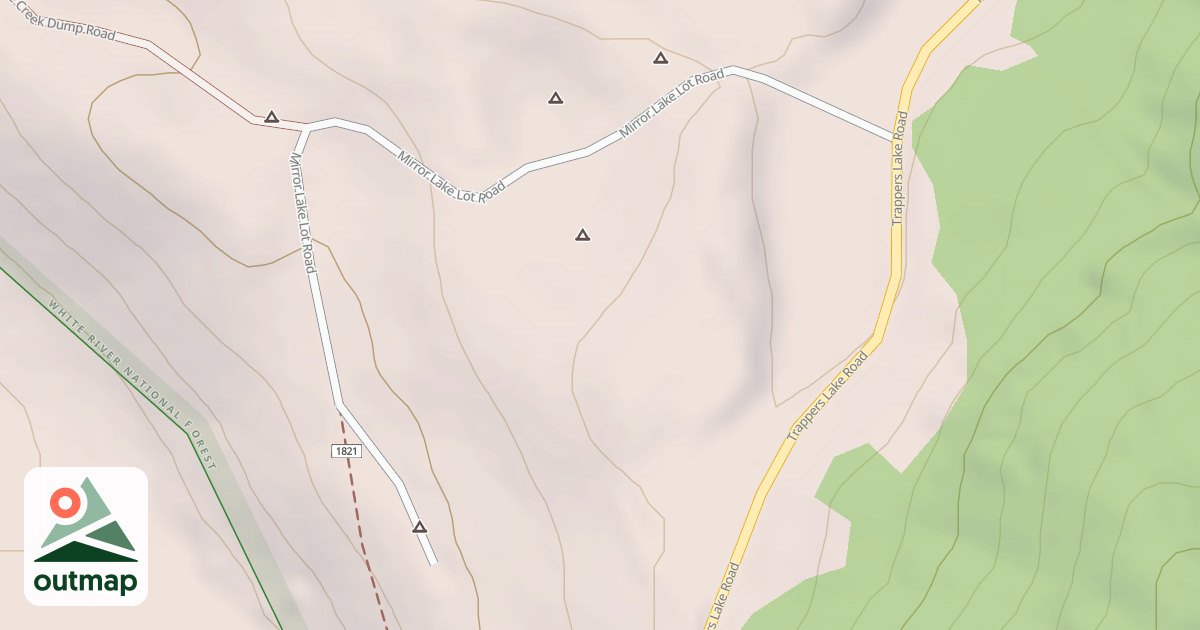 Map of MIRROR LAKE LOT