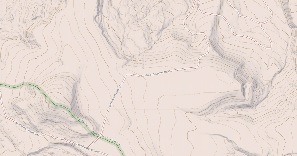 Map preview of GREEN CREEK ATV TRAIL