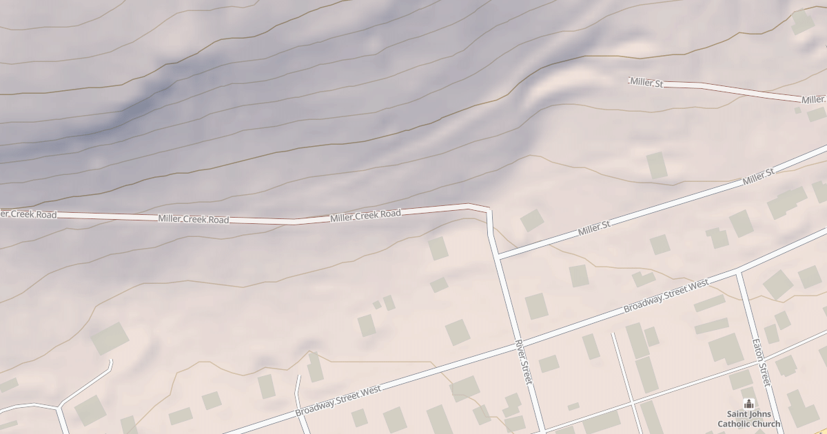 Map preview of MILLER CREEK