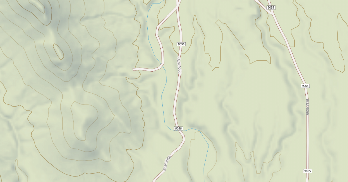 Map preview of BLM National GTLF Public Motorized Roads 16d9d04e-1df9-4062-a504-10ef1aa9d77b