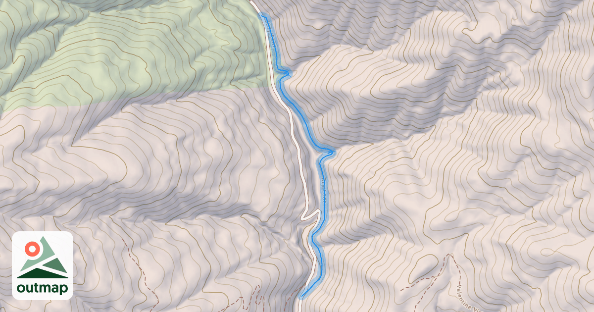 Map of Dry Foot