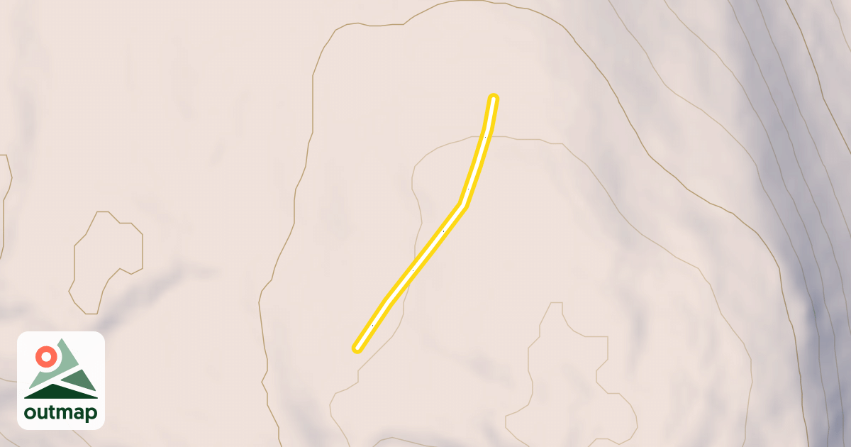 Map of Bartlett Mountain Loops