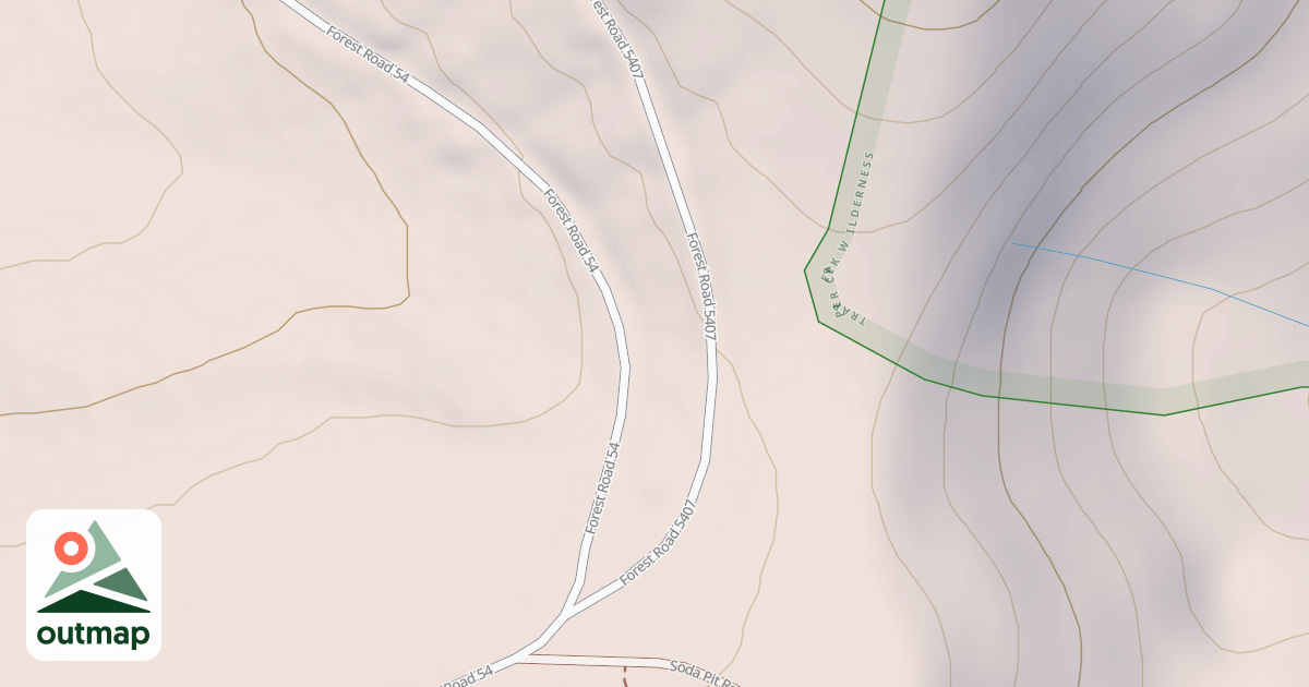 Map of BARE MTN.