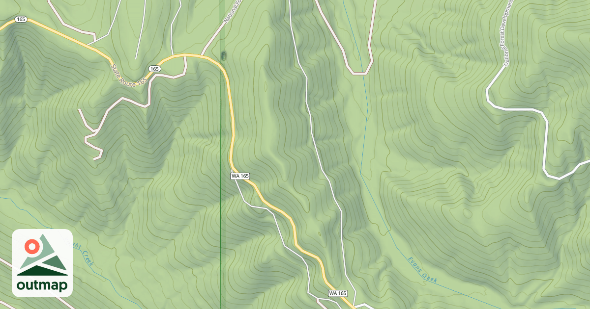 Map of Evans 1150