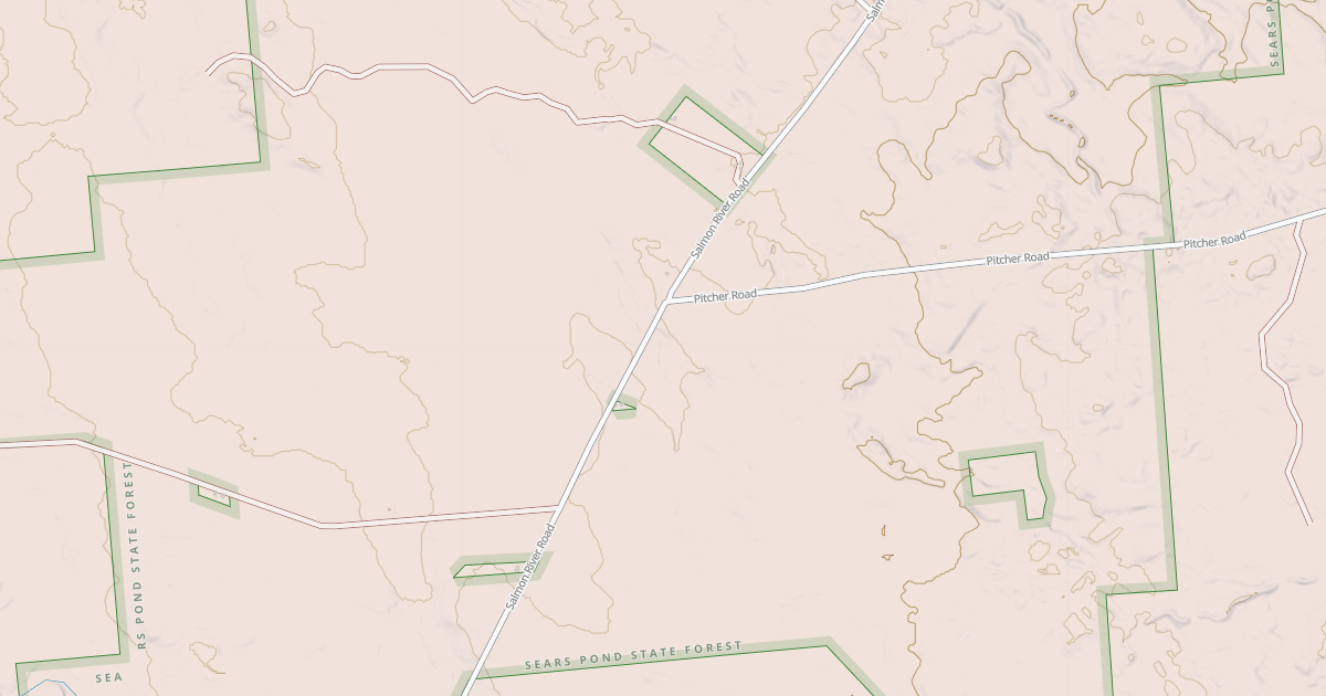 Map preview of Salmon River Road Trail