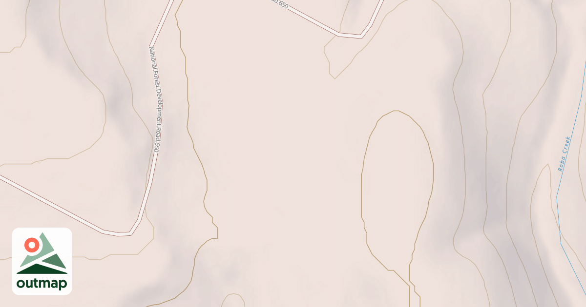 Map of USFS Motor Vehicle Use Map Roads {2B384447-CA0C-44C3-AA59-6839BA1F0428}