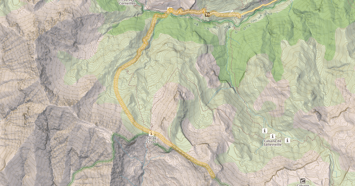 Map preview of Cime Nègre — Roya