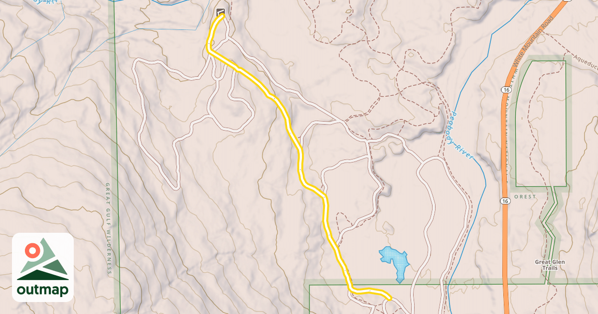 Map of Great Grumpy Grade