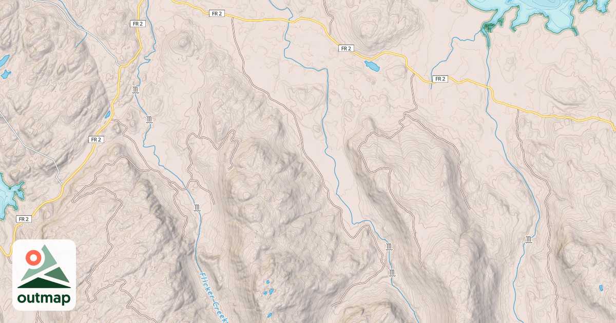 Map of ALDER CREEK