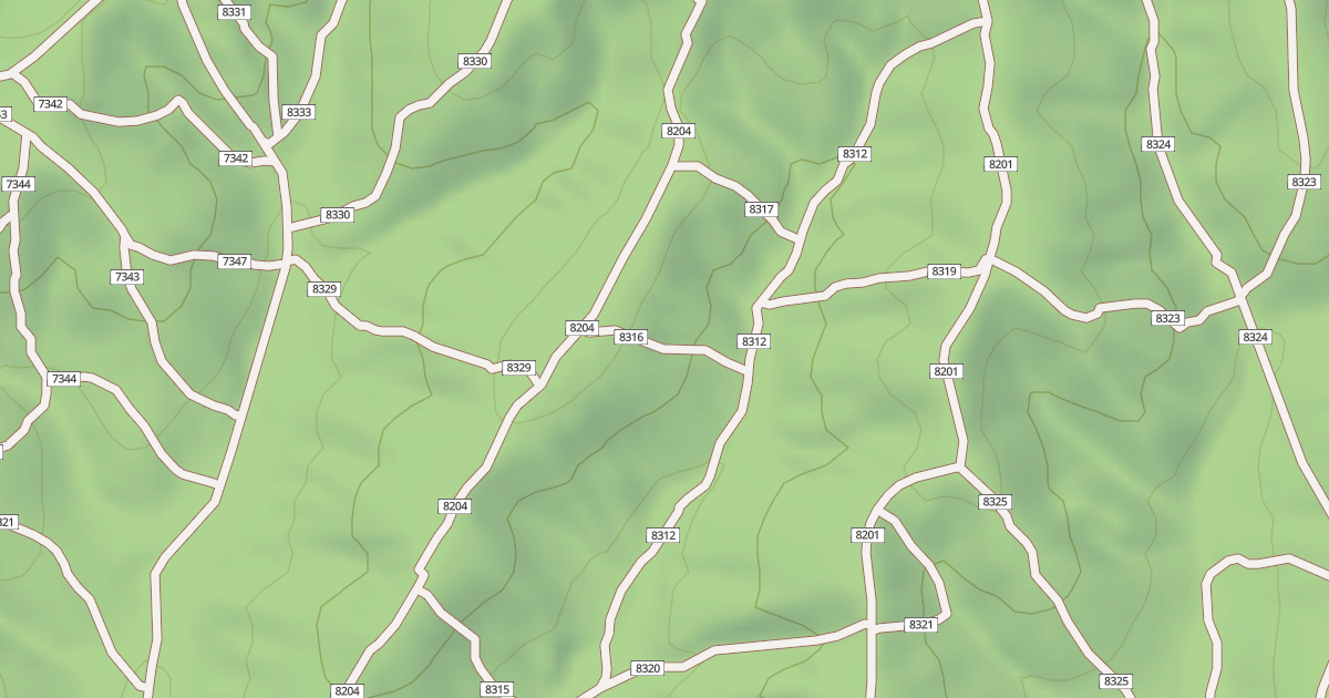 Map preview of USFS Motor Vehicle Use Map Trails 19042