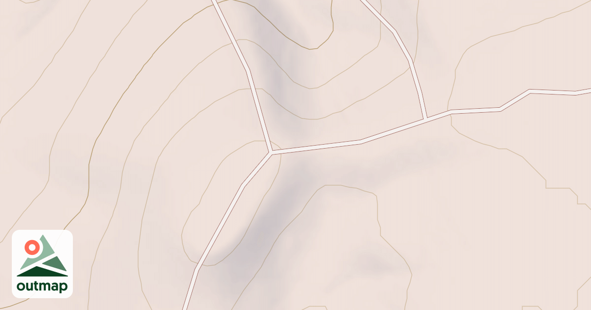 Map of Radar Hill OHV Trails