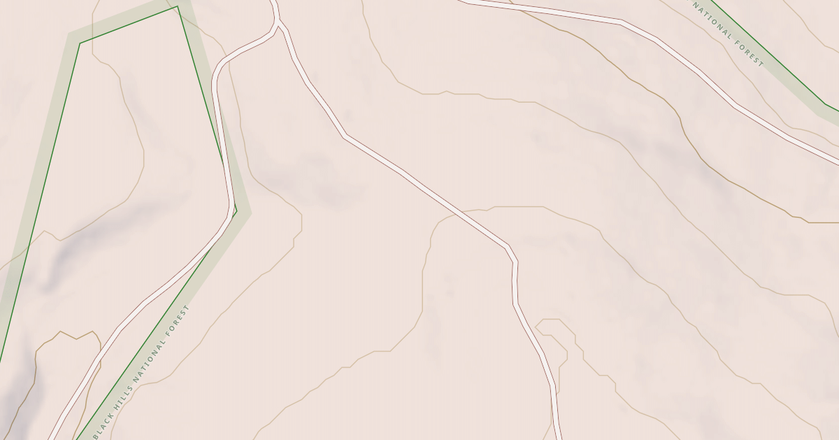 Map preview of GIBSON BRANCH 1D