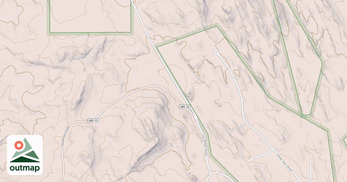 Map of FOX RIDGE