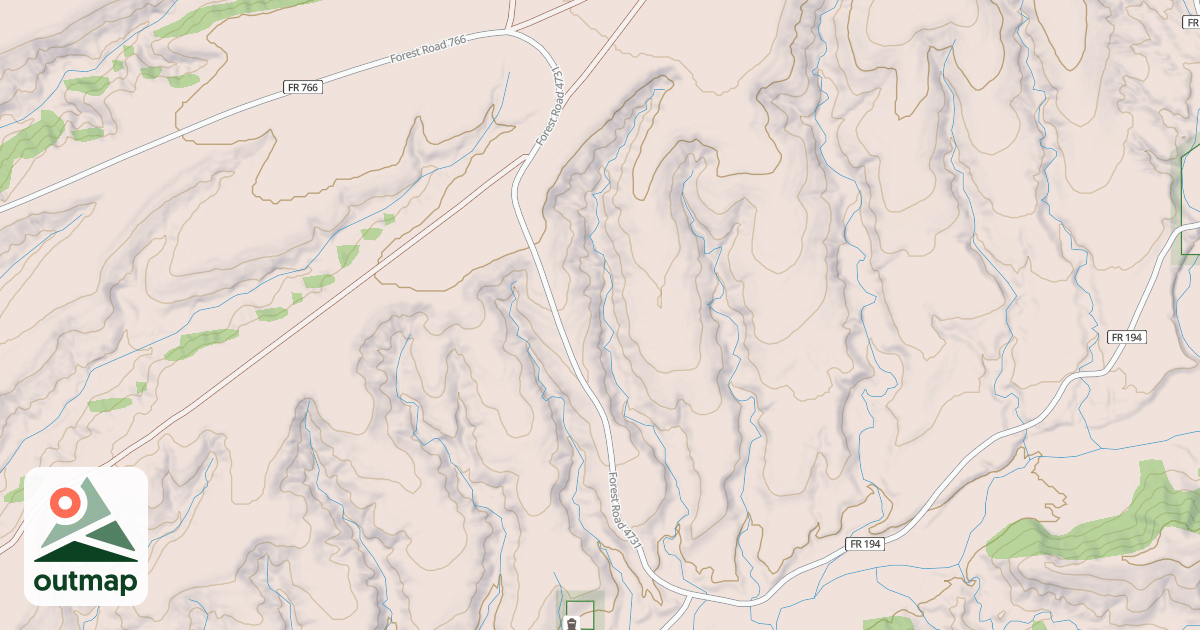 Map of JONES PARKER