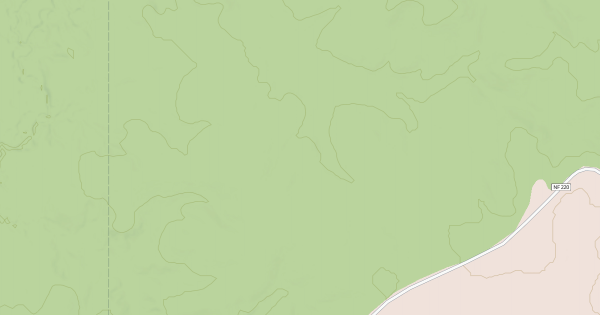 Map preview of USFS National Forest System Roads {C6339432-05AF-4C9D-B5FA-1470E46B6E0E}
